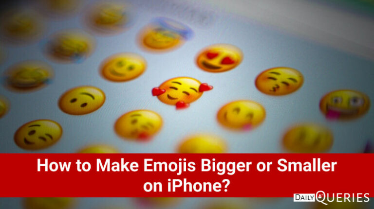 how to make emojis bigger on iphone