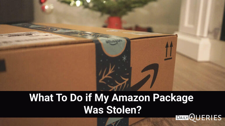 what to do if my amazon package was stolen